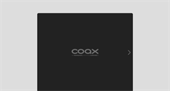 Desktop Screenshot of coax.hr